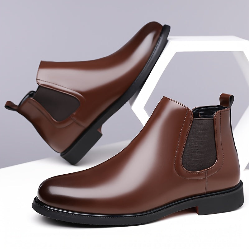 Men's slip-on classic chelsea boots — alternate view