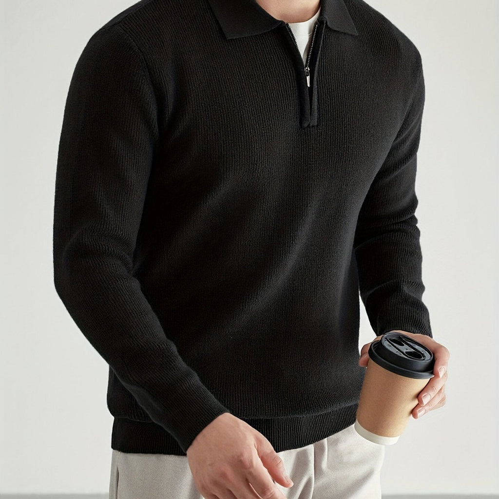 Jefferson | Quarter-Zip Polo Shirt