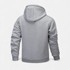 Men's fleece-lined winter hoodie jacket — additional view