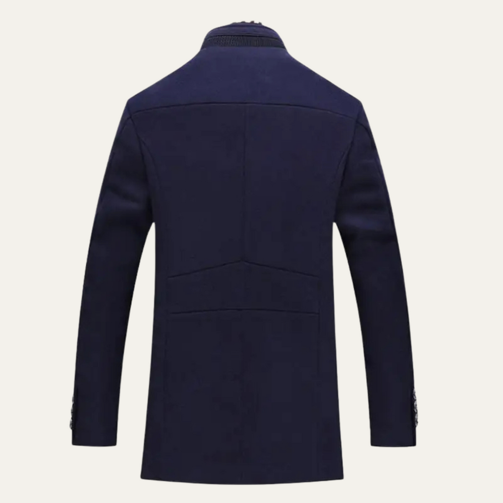 Men's stand-collar heritage trench coat — additional view