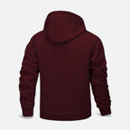 Men's fleece-lined winter hoodie jacket — additional view