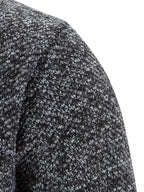 Men's color block ribbed cardigan — additional view