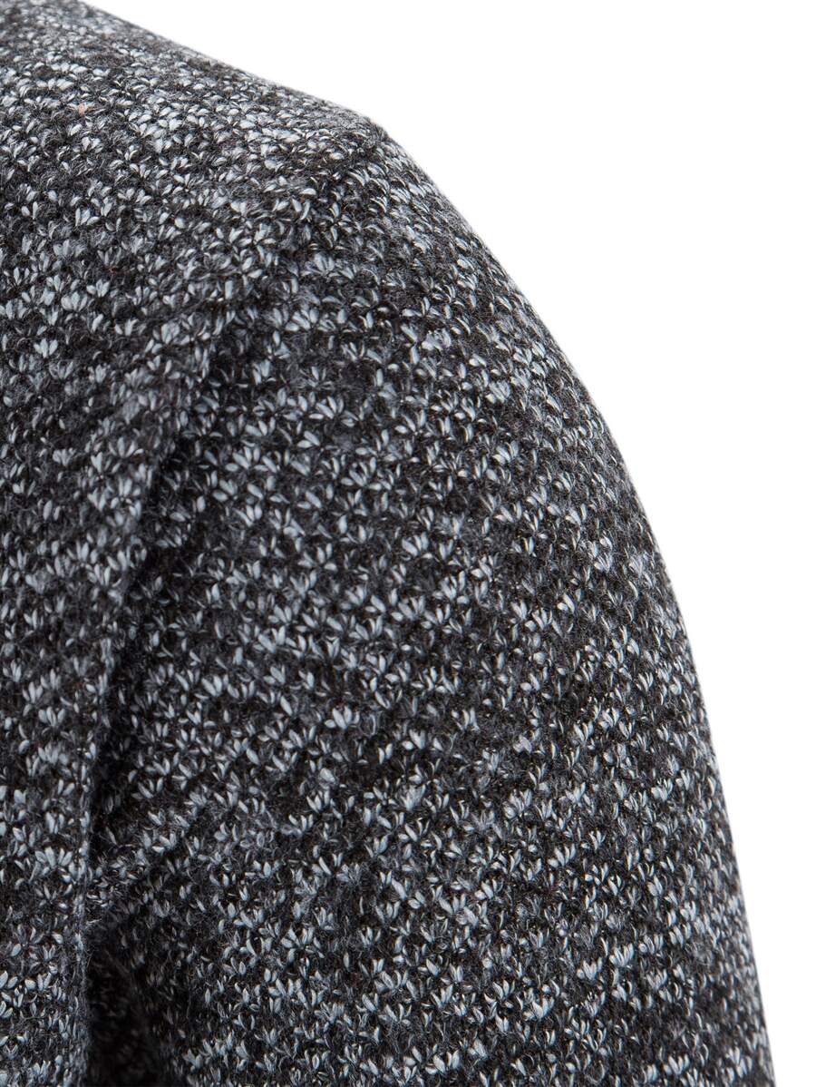 Men's color block ribbed cardigan — additional view