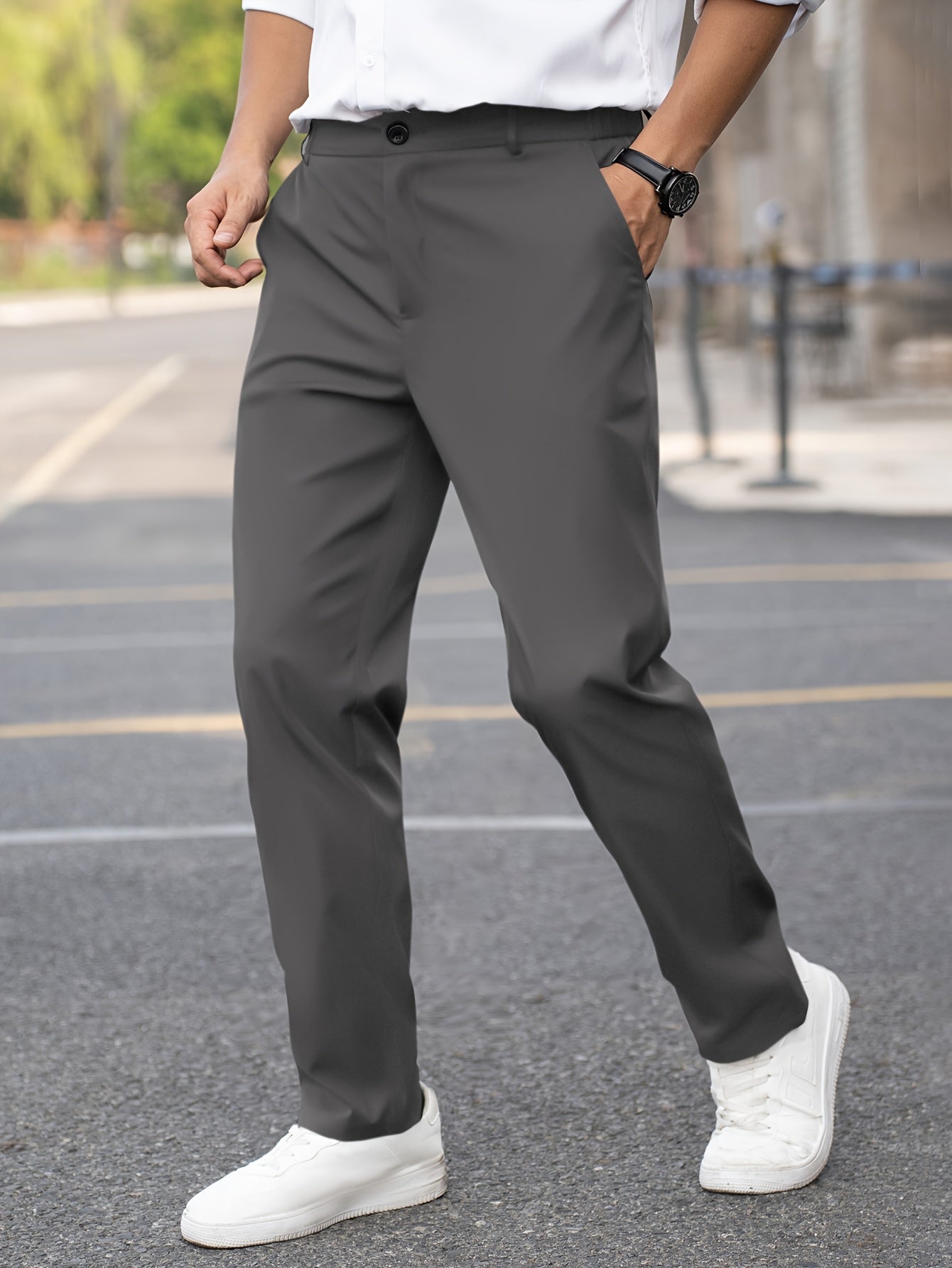 Monroe | Straight-Leg Tailored Pants