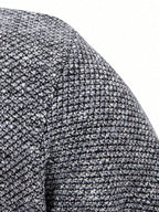 Men's color block ribbed cardigan — additional view