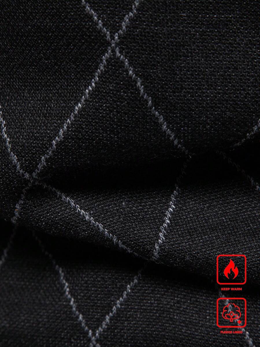 Men's half-zip long sleeve pullover — additional view