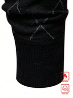 Men's half-zip long sleeve pullover — additional view