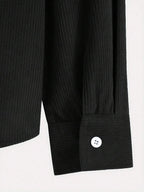Men's corduroy relaxed-fit hoodie — additional view