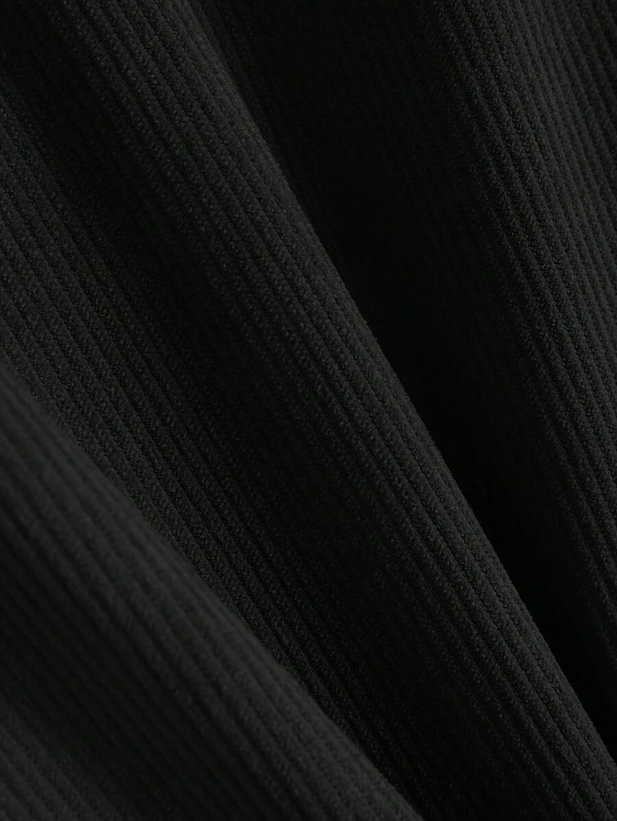 Men's corduroy relaxed-fit hoodie — additional view
