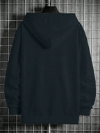 Men's hooded drawstring sweatshirt — additional view