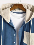 Men's corduroy relaxed-fit hoodie — additional view