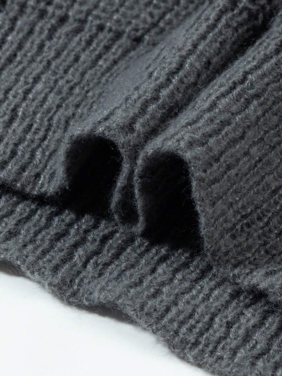 Men's crew neck relaxed-fit pullover — additional view
