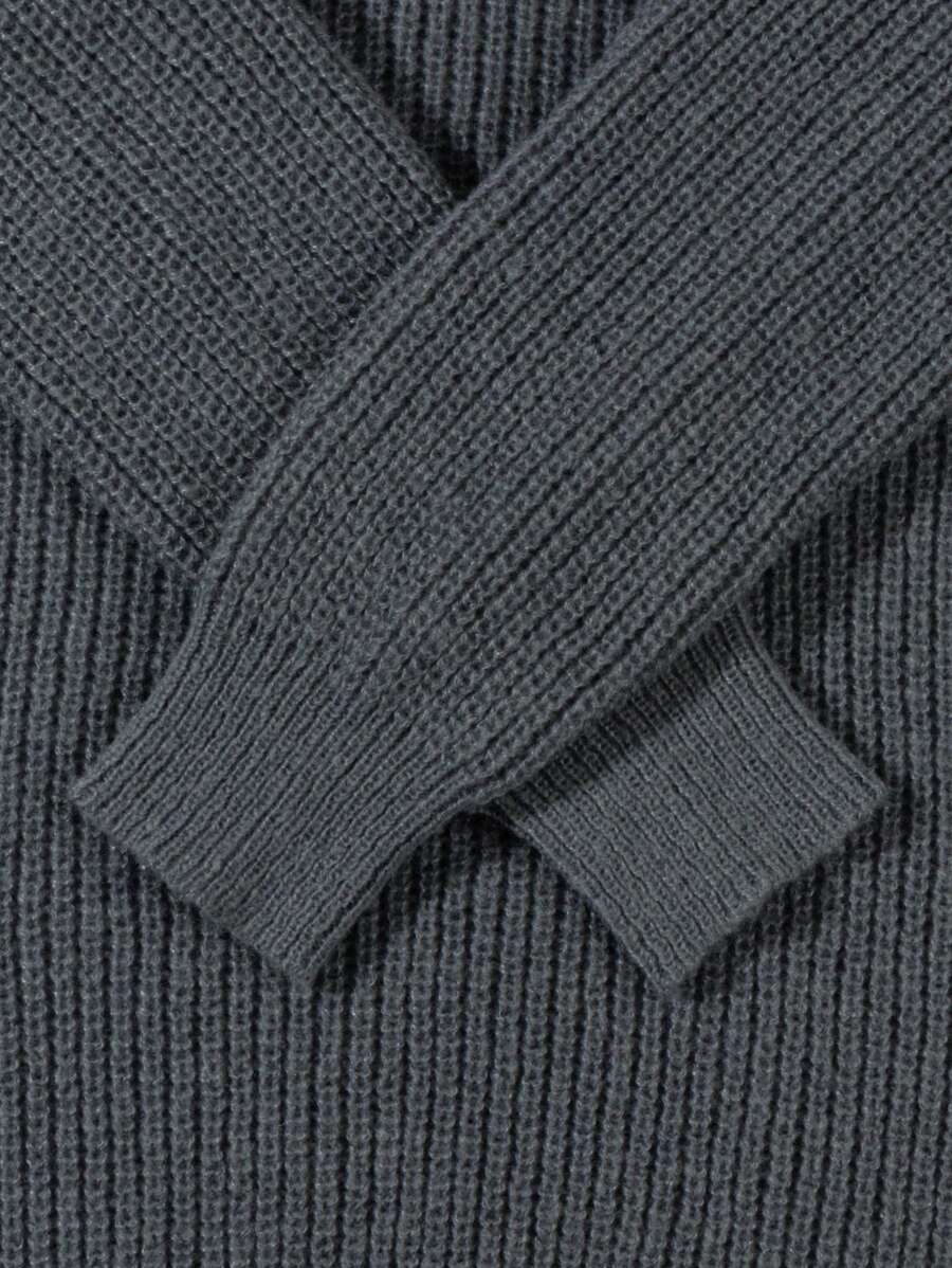 Men's crew neck relaxed-fit pullover — additional view