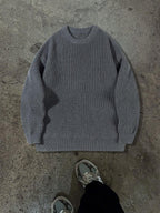 Men's crew neck relaxed-fit pullover — additional view