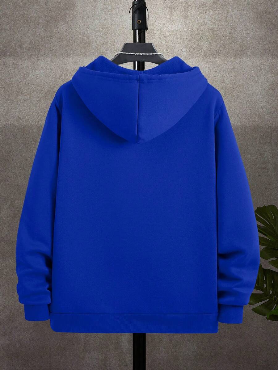 Men's zip-up hooded sweatshirt — additional view
