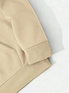 Men's kangaroo pocket drawstring hoodie — additional view