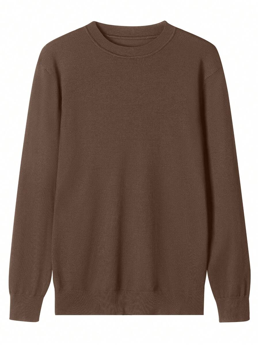Men's crew neck slim-fit sweater — alternate view