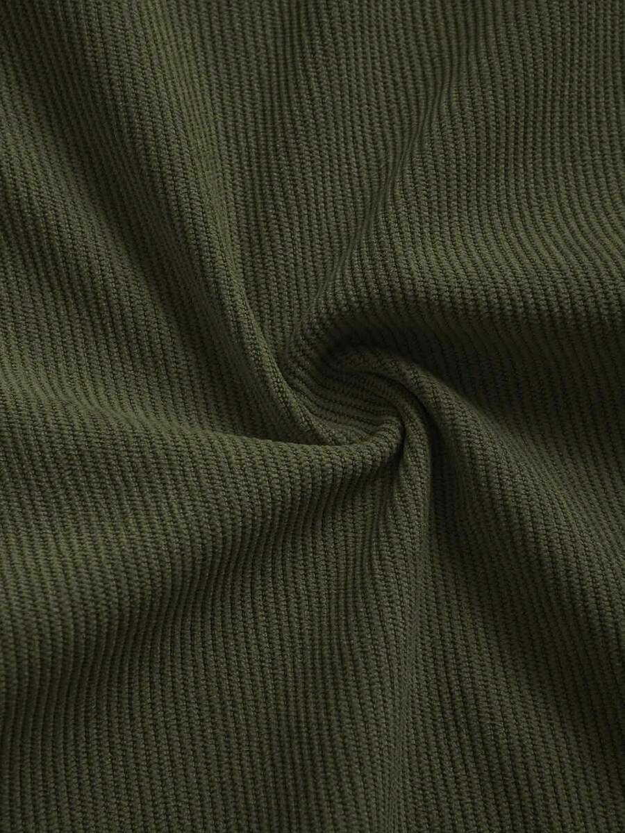 Men's corduroy button-up shacket — additional view