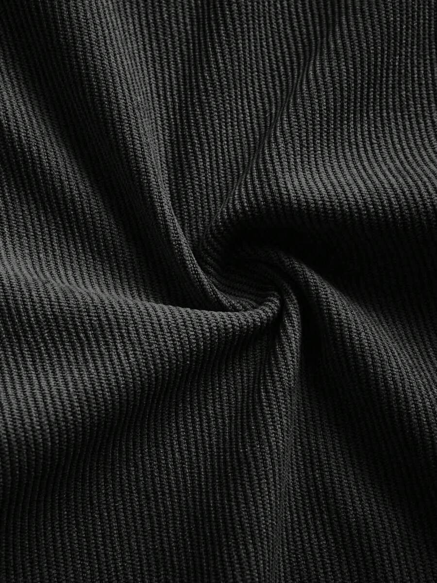 Men's corduroy button-up shacket — additional view