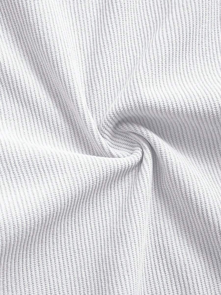 Men's corduroy button-up shacket — additional view