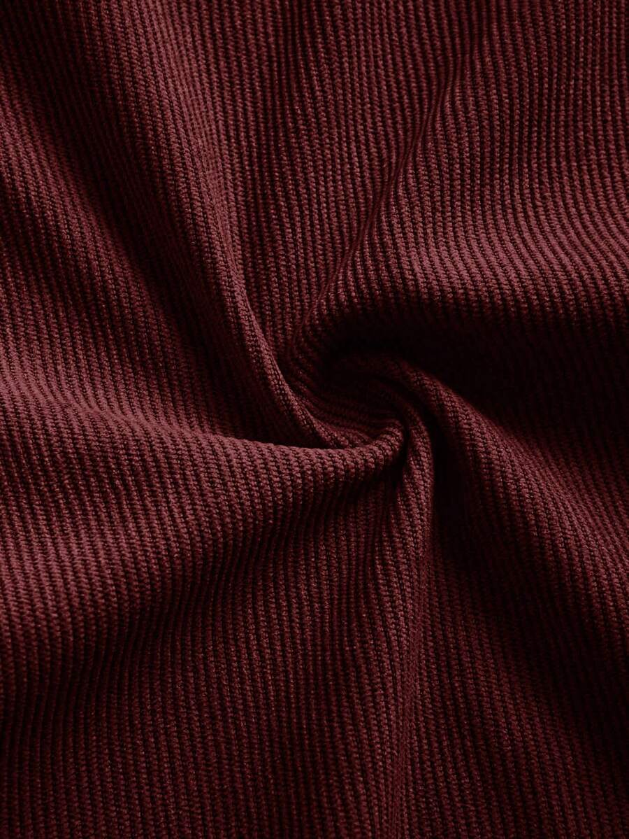 Men's corduroy button-up shacket — additional view