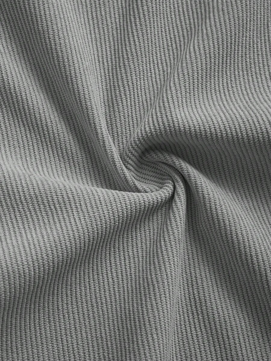 Men's corduroy button-up shacket — additional view