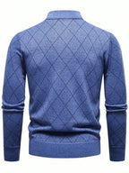 Men's half-zip long sleeve pullover — additional view