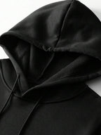 Men's kangaroo pocket drawstring hoodie — additional view