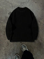 Men's crew neck relaxed-fit pullover — additional view