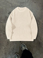 Men's crew neck relaxed-fit pullover — additional view