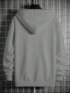 Men's hooded drawstring sweatshirt — additional view