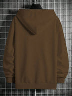 Men's hooded drawstring sweatshirt — additional view