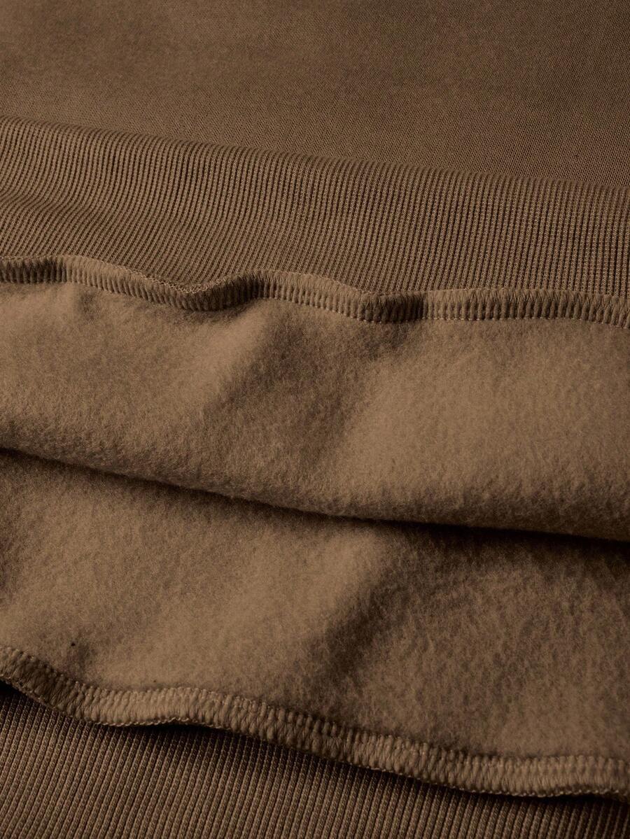Men's hooded drawstring sweatshirt — additional view