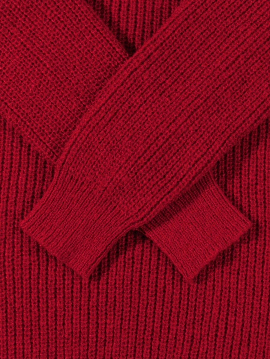 Men's crew neck long sleeve pullover — additional view