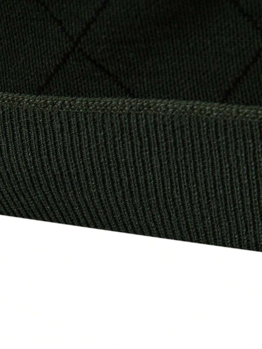 Men's half-zip long sleeve pullover — additional view