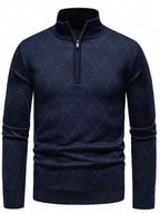 Men's half-zip long sleeve pullover