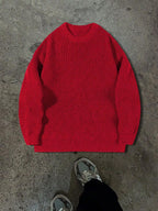 Men's crew neck relaxed-fit pullover — additional view