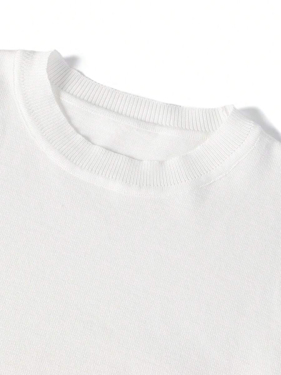 Men's crew neck slim-fit sweater — additional view