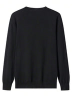 Men's crew neck slim-fit sweater — additional view