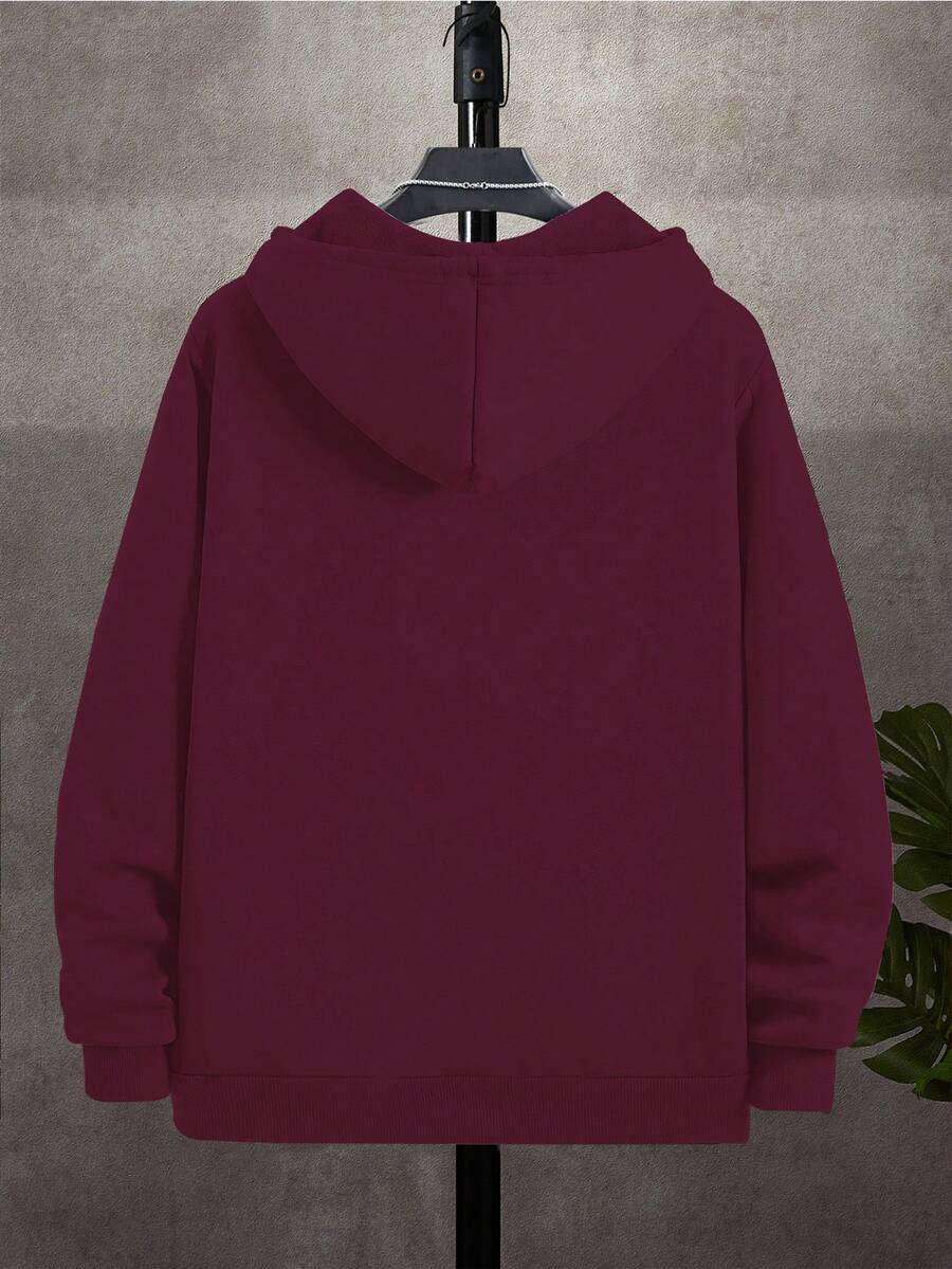 Men's zip-up hooded sweatshirt — additional view