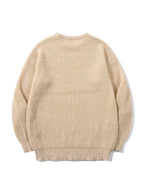 Men's crew neck long sleeve pullover — additional view