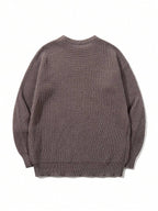 Men's crew neck long sleeve pullover — additional view