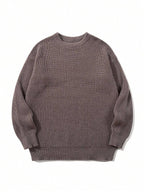 Men's crew neck long sleeve pullover — additional view