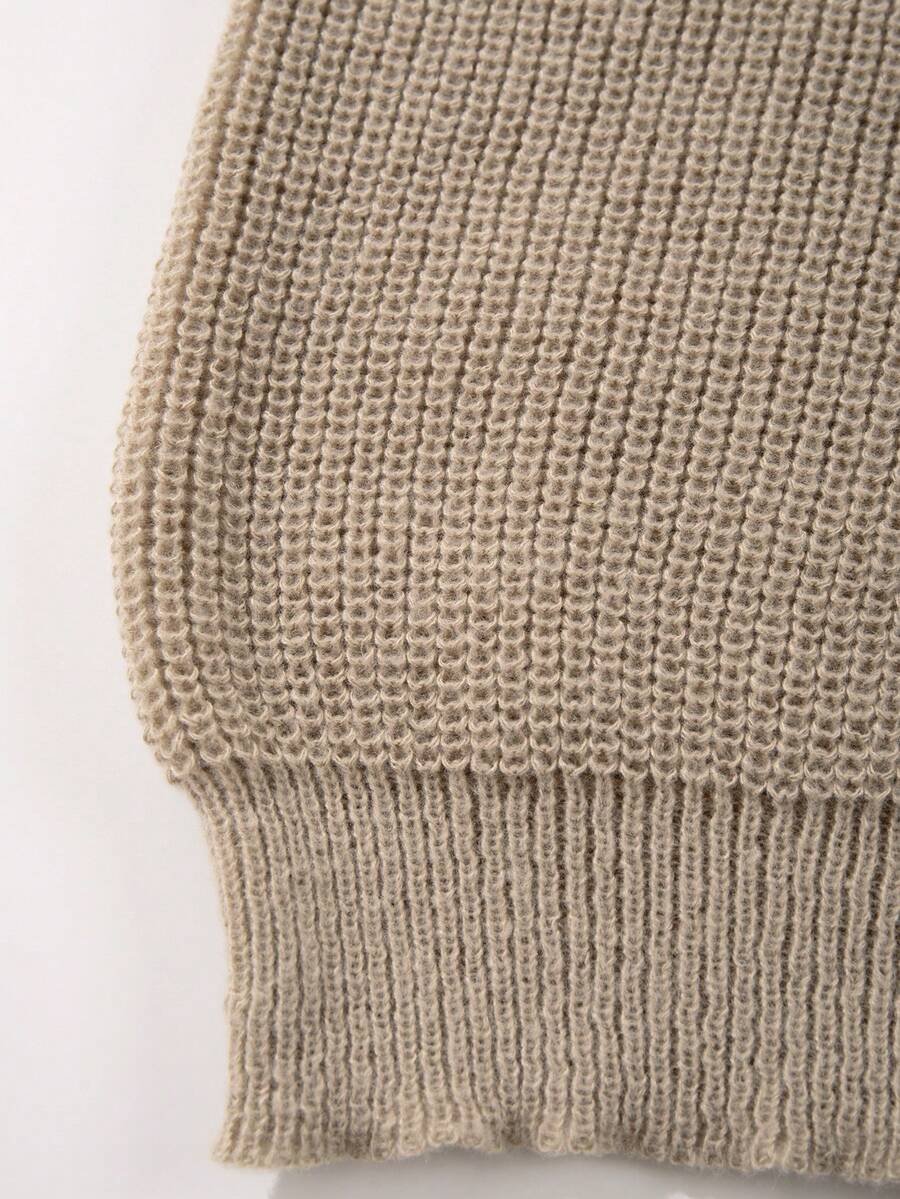 Men's crew neck relaxed-fit pullover — additional view
