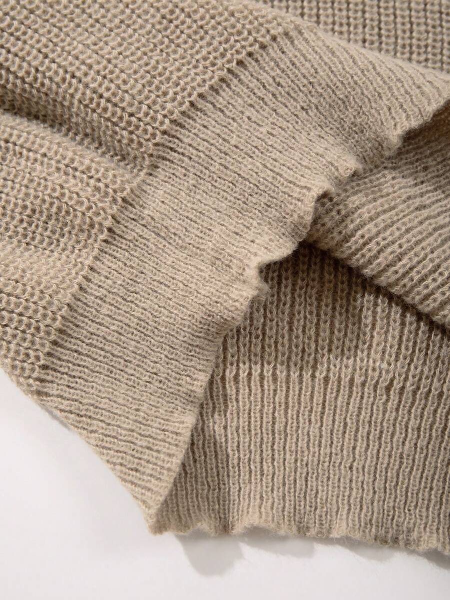 Men's crew neck relaxed-fit pullover — additional view