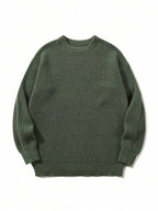 Men's crew neck relaxed-fit pullover — additional view