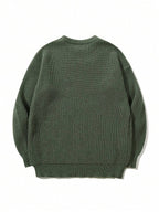 Men's crew neck relaxed-fit pullover — additional view