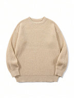 Men's crew neck relaxed-fit pullover — additional view