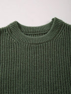 Men's crew neck relaxed-fit pullover — additional view