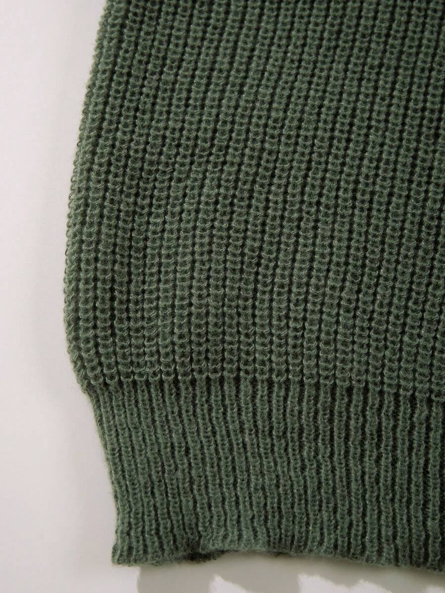 Men's crew neck relaxed-fit pullover — additional view